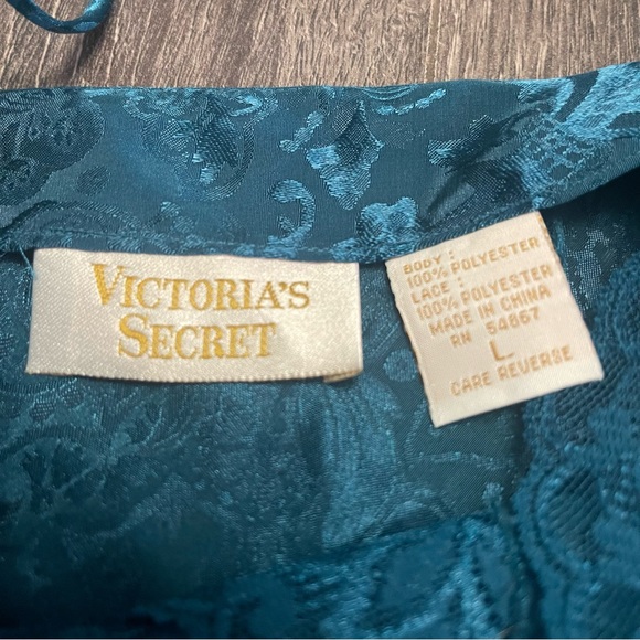 Vintage 80’s Victoria’s Secret Gold Label Lounge lingerie set Size large - Picture 7 of 8